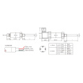 FST600-2000 Venta caliente de bajo costo de acero inoxidable Direct Lead 1 metro Transmisor de temperatura integrado con 4-20mA de salida